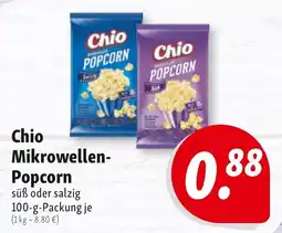 Nah & Frisch Chio Mikrowellen-Popcorn Angebot