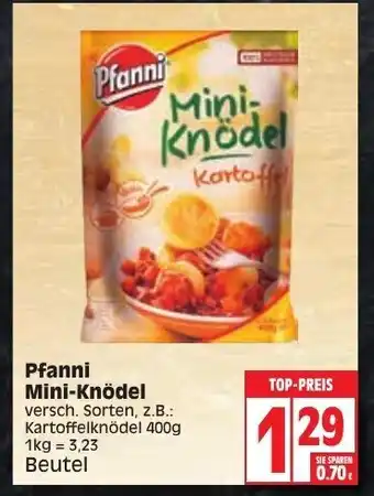 Edeka Pfanni Mini Knödel Angebot