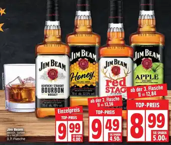 Edeka Jim Beam 0,7L Angebot