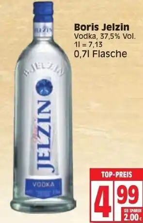 Edeka Boris Jelzin Vodka 0,7L Angebot