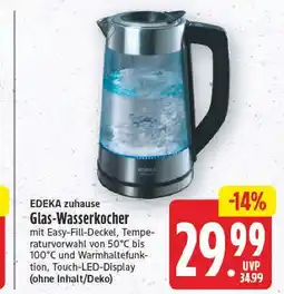 E-Center Edeka zuhause glas-wasserkocher Angebot