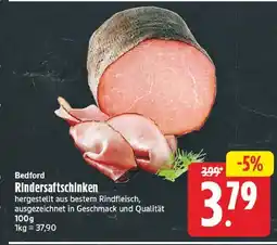 E-Center Bedford rindersaftschinken Angebot
