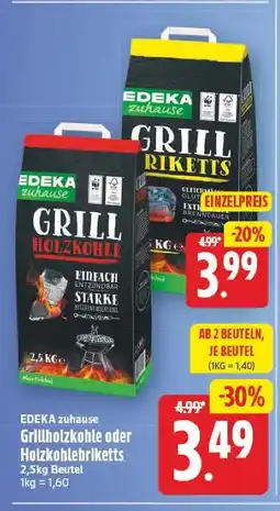 E-Center Edeka zuhause grillholzkohle Angebot