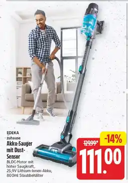 E-Center Edeka zuhause akku-sauger mit dust-sensor Angebot