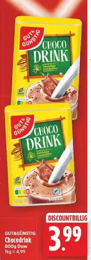 E-Center Gut&günstig chocodrink Angebot