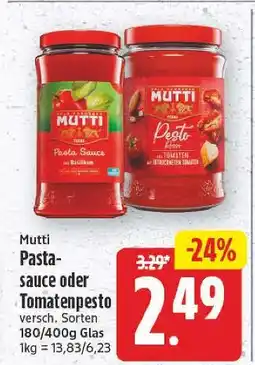 E-Center Mutti pasta-sauce Angebot