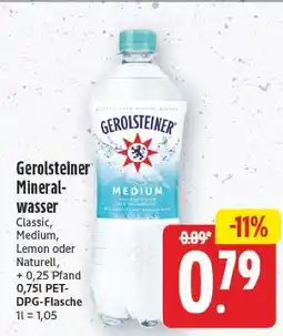 E-Center Gerolsteiner classic Angebot