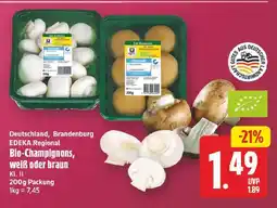 E-Center Edeka regional bio-champignons weiß Angebot