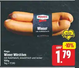 E-Center Mago wiener würstchen Angebot