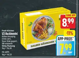 E-Center Fresh kitchen 1/2 backhendl Angebot