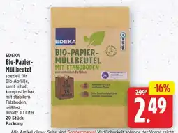 E-Center Edeka bio-papier-müllbeutel Angebot