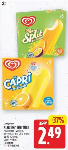 E-Center Langnese cuja mara split Angebot