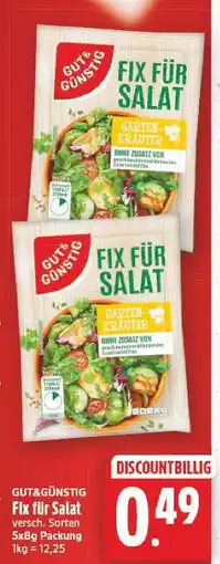 E-Center Gut&günstig fix für salat Angebot