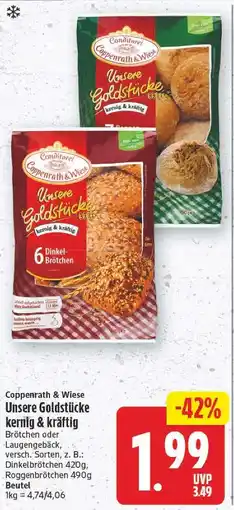 E-Center Coppenrath & wiese dinkelbrötchen Angebot