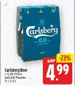 E-Center Carlsberg beer Angebot
