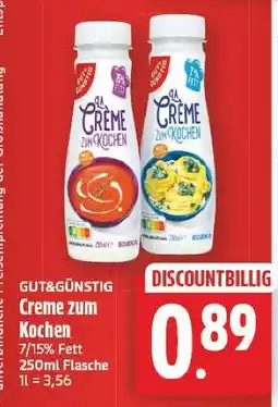E-Center Qia creme zum kochen Angebot