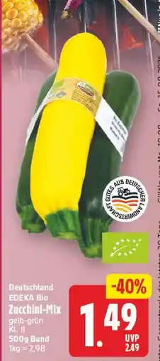 E-Center Edeka bio zucchini-mix Angebot