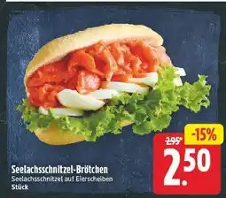 E-Center Seelachschnitzel-brötchen Angebot