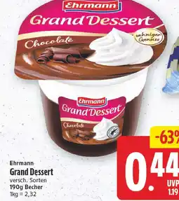 E-Center Ehrmann grand dessert Angebot