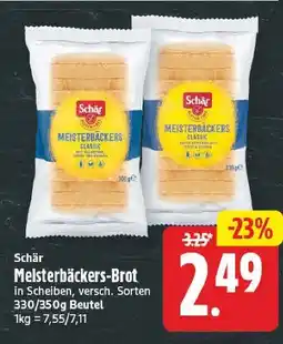 E-Center Schär meisterbäckers-brot Angebot