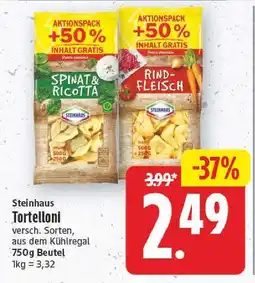 E-Center Steinhaus tortelloni spinat & ricotta Angebot