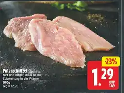 E-Center Putenschnitzel Angebot