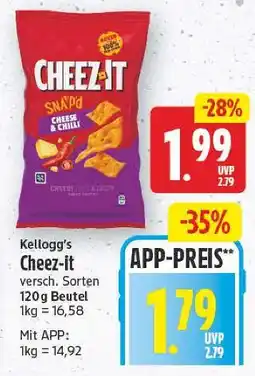 E-Center Kellogg's cheez-it Angebot