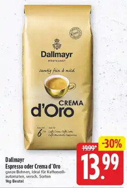 E-Center Dallmayr espresso Angebot