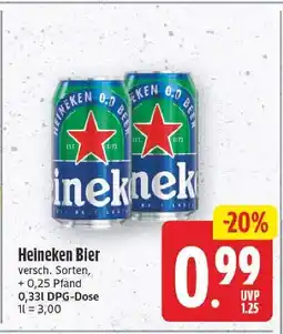 E-Center Heineken bier Angebot