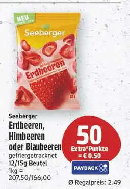 E-Center Seeberger erdbeeren Angebot