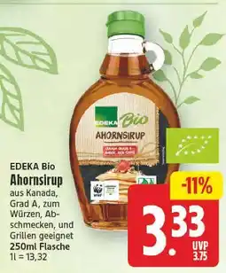 E-Center Edeka bio ahornsirup Angebot