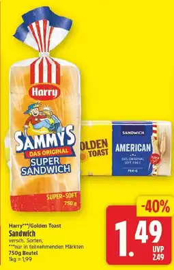 E-Center Harry sandwich Angebot