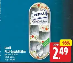 E-Center Lysell fisch-spezialitäten Angebot