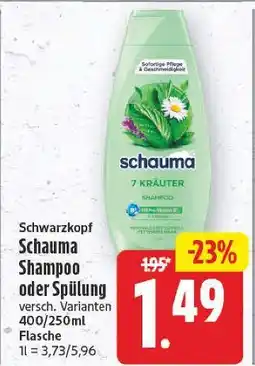 E-Center Schwarzkopf schauma shampoo Angebot