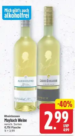 E-Center Maybach weine Angebot