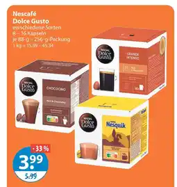 V Markt Nescafé dolce gusto chococino Angebot