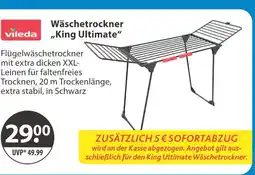 V Markt Vileda wäschetrockner „king ultimate“ Angebot