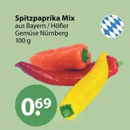 V Markt Höfler gemüse nürnberg spitzpaprika mix Angebot