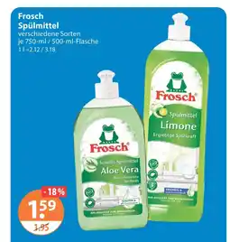 V Markt Frosch spülmittel aloe vera Angebot