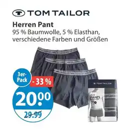 V Markt Tom tailor herren pant Angebot