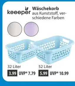 V Markt Keeeeper wäschekorb Angebot