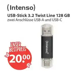 V Markt Intenso usb-stick 3.2 twist line Angebot