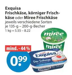 V Markt Exquisa frischkäse Angebot