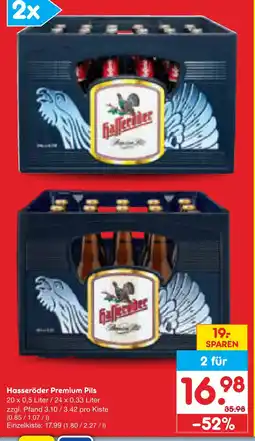 Netto Marken-Discount Hasseröder premium pils Angebot