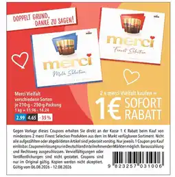 V Markt Merci vielfalt Angebot