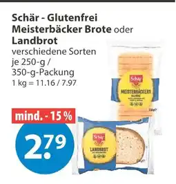 V Markt Schär meisterbäcker brote Angebot