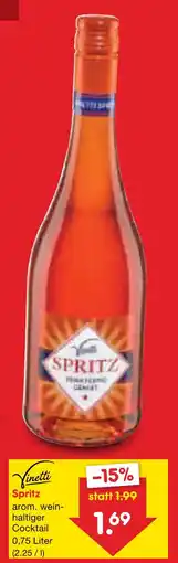 Netto Marken-Discount Vinetti spritz Angebot