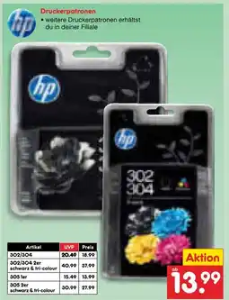 Netto Marken-Discount Hp 302/304 Angebot