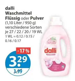 V Markt Dalli waschmittel flüssig Angebot