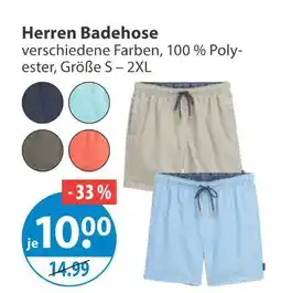 V Markt Herren badehose Angebot